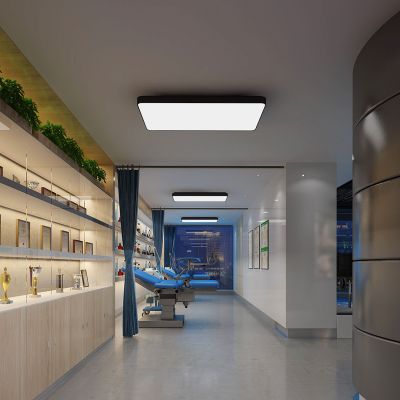 现代口腔医院展示区