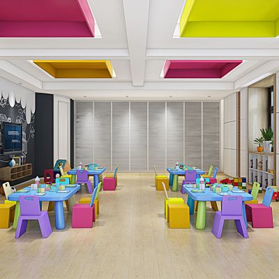 现代幼儿园教室