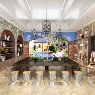 现代娱乐休息室