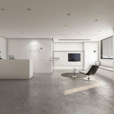 现代风格牙科口腔医院诊所治前台