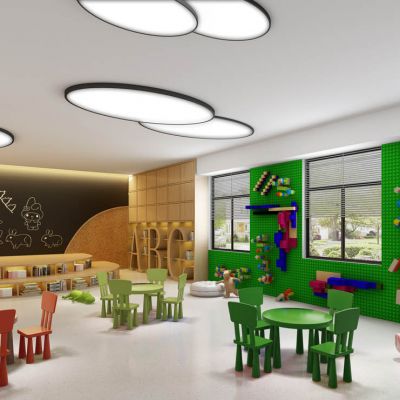 现代风格幼儿园早教中心