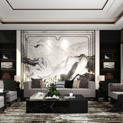 中式风格的客厅