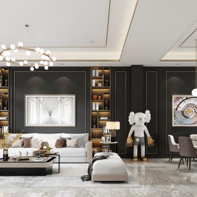 现代轻奢客餐厅