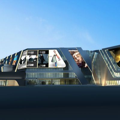 现代建筑外观商业中心