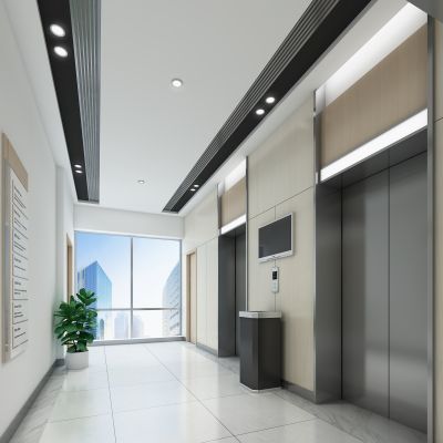 现代电梯厅