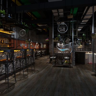 工业风酒吧