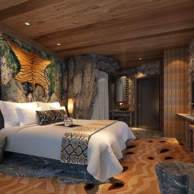 后现代酒店客房