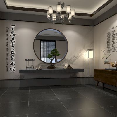 新中式书法展厅