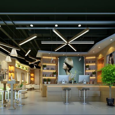 现代美容理发店