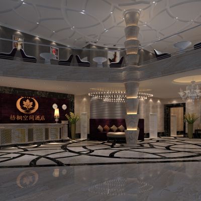 简欧酒店大堂