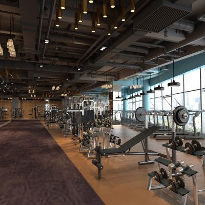 工业风健身房