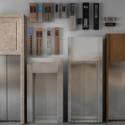 现代电梯门按键