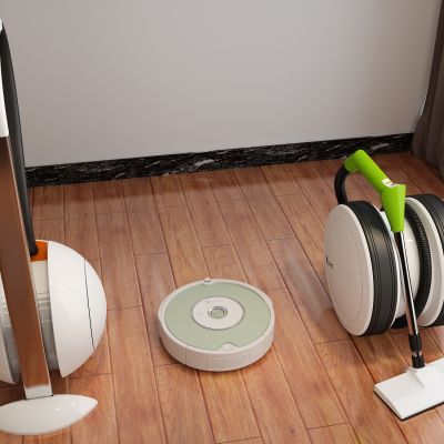 现代扫地机器人吸尘器