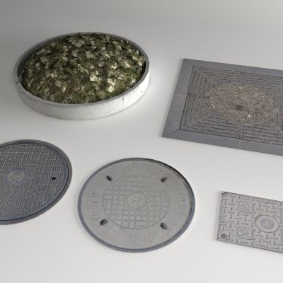 现代下水道井盖