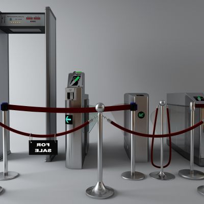 现代安检门闸门