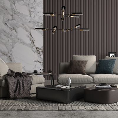 后现代组合沙发