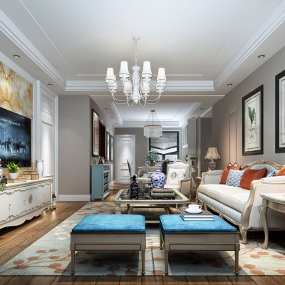 欧式客厅