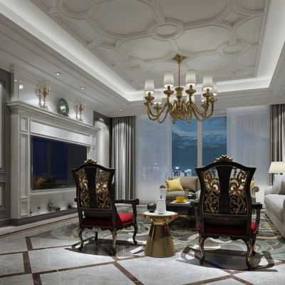 欧式客厅