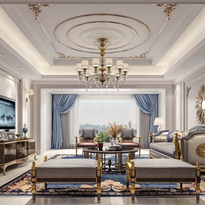 欧式客厅
