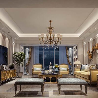 欧式客厅