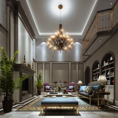 欧式客厅