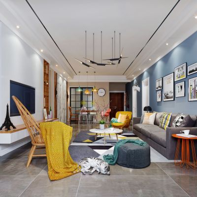 北欧客厅