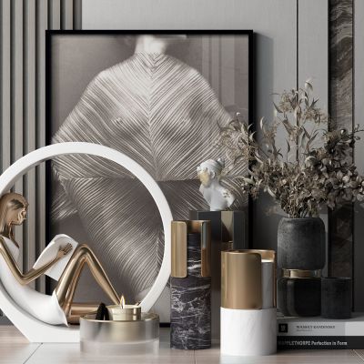 现代轻奢饰品摆件组合