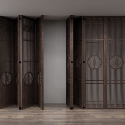 中式隔断屏风