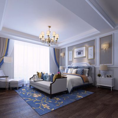 现代风格主卧室