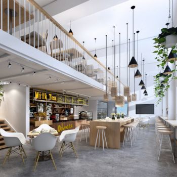 现代风格咖啡厅