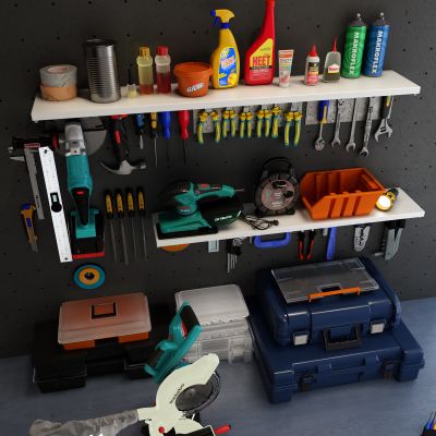 现代五金工具扳手切割机钳子润滑油