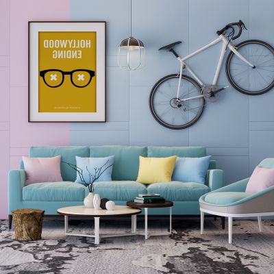 北欧沙发茶几组合