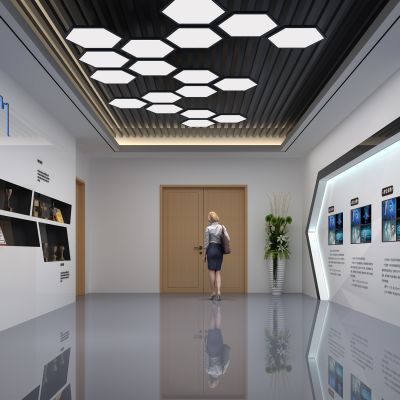 现代荣誉墙形象墙