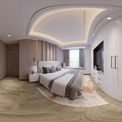 现代卧室卫生间