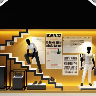 商场专卖店橱窗