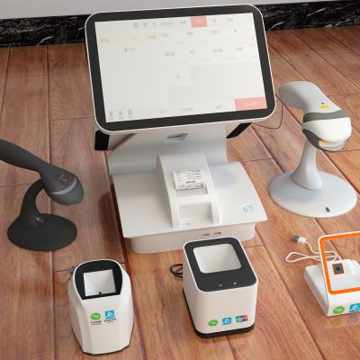 现代收银机扫码枪