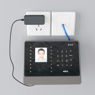 现代考勤机打卡机