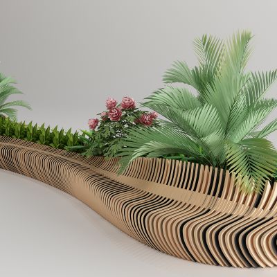 现代户外休闲景观椅