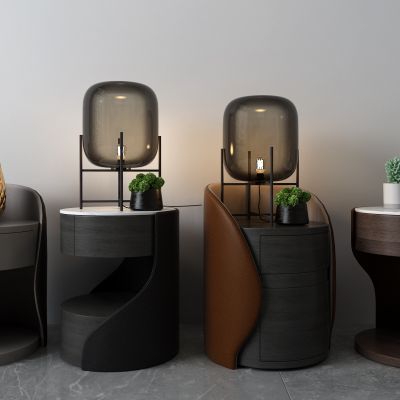 现代轻奢床头柜