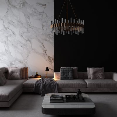 后现代沙发茶几组合