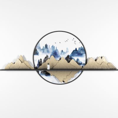 新中式装饰墙饰