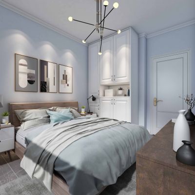 现代卧室精致奢华