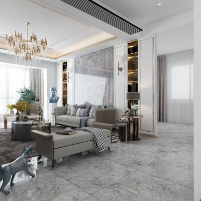 现代轻奢客厅组合沙发