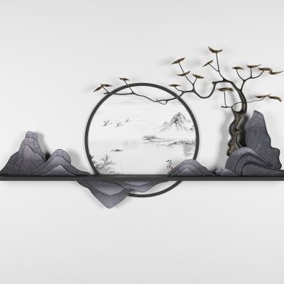 新中式装饰墙饰