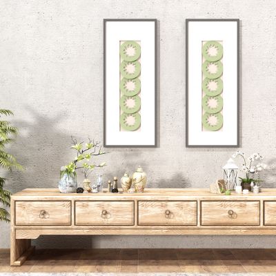 电视柜装饰品组合