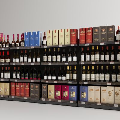 现代货架 酒柜 酒架