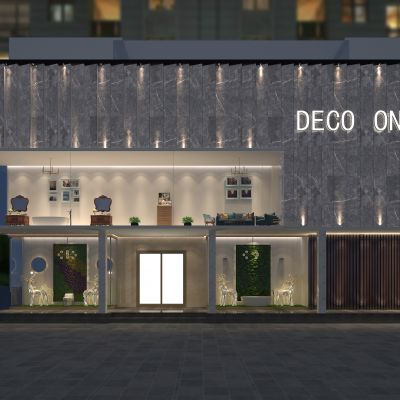 门头，美陈3D模型