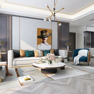 现代轻奢客餐厅