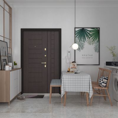 北欧餐厅 餐桌 鞋柜 子母门 门铃