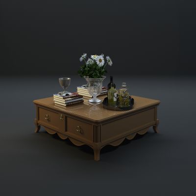 美式茶几